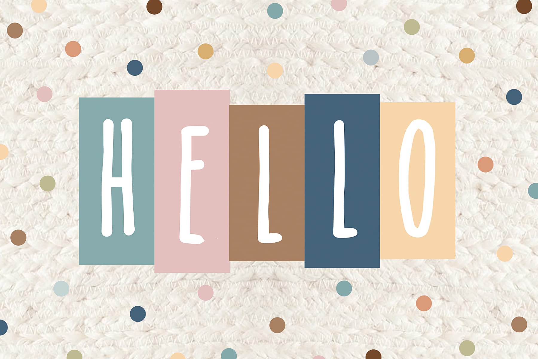 Teacher Created Resources Everyone is Welcome Hello Postcards (TCR7151)
