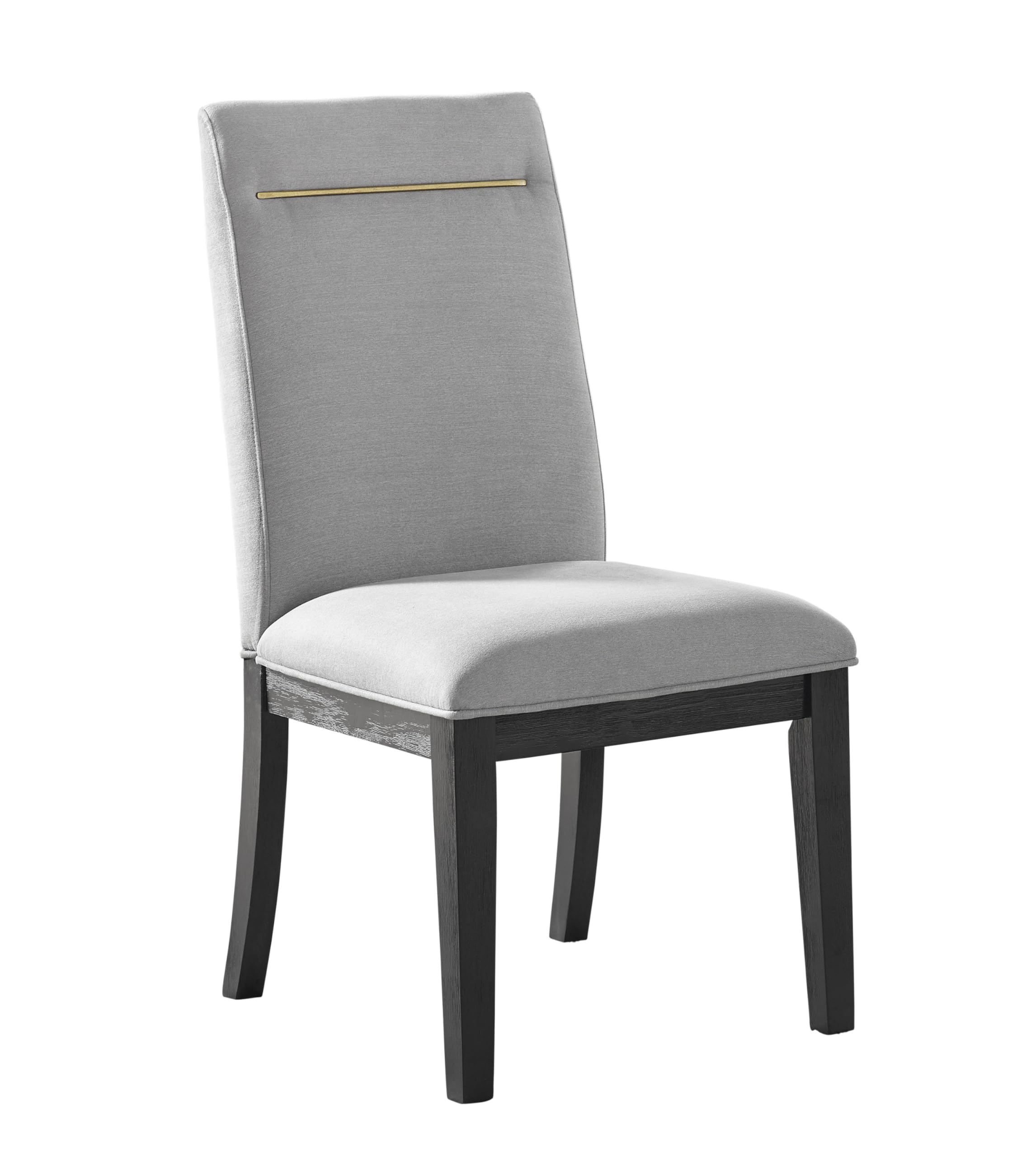 Steve Silver Furniture Yves 10pc Dining Table Set, 77-95" Table w/ 18" Leaf, 8 Yves Performance Side Chairs, 60" Server w/ 4 Glass Doors/ 4 Storage Shelves, 77" L x 40" W x 30" H, Black