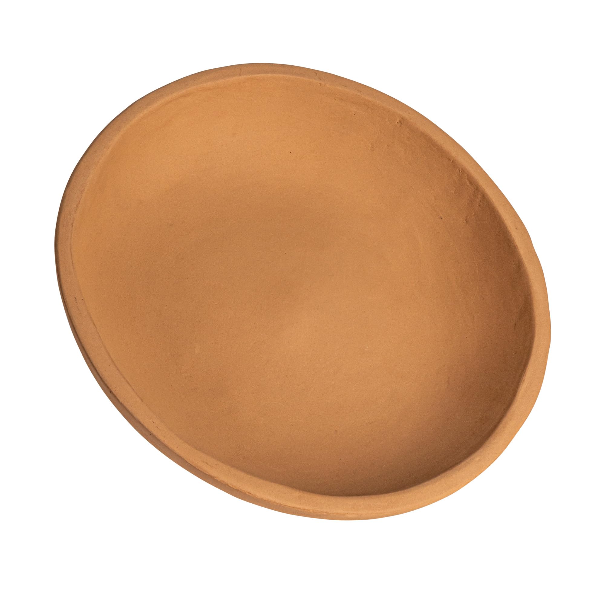 Creative Co-Op Large Orange Terracotta Bowl