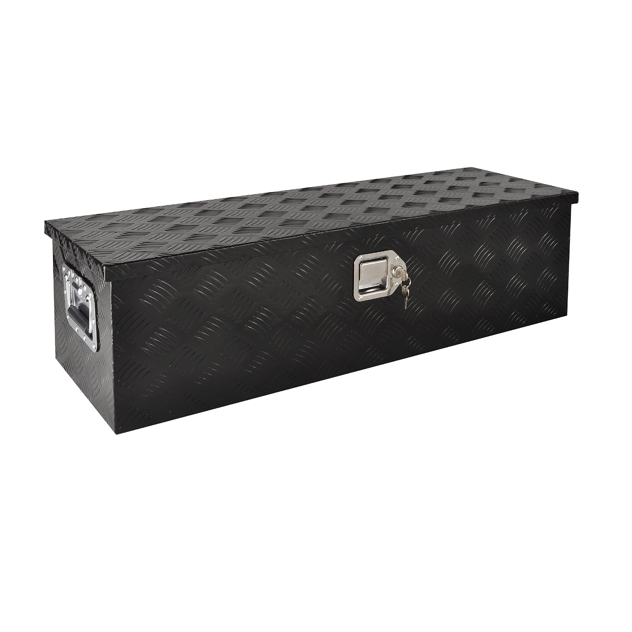 Fgjqefg 39 Inch Aluminum Heavy Duty Truck Bed Tool Box Truck Car Outdoor Trailer Pickup Toolbox, Rv Storage Organizer Trailer St