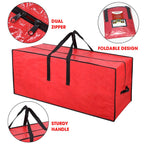 Primode Christmas Tree Storage Bag | Fits Up To 9 Ft. Tall Disassembled Tree I 65''X15''X30'' Holiday Tree Storage Case | Protec