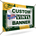 Tfen - 5Ft X 10Ft Custom Vinyl Banner For Indoor & Outdoor Use - Full Color 13 Oz Sign - Personalized With High-Resolution Image