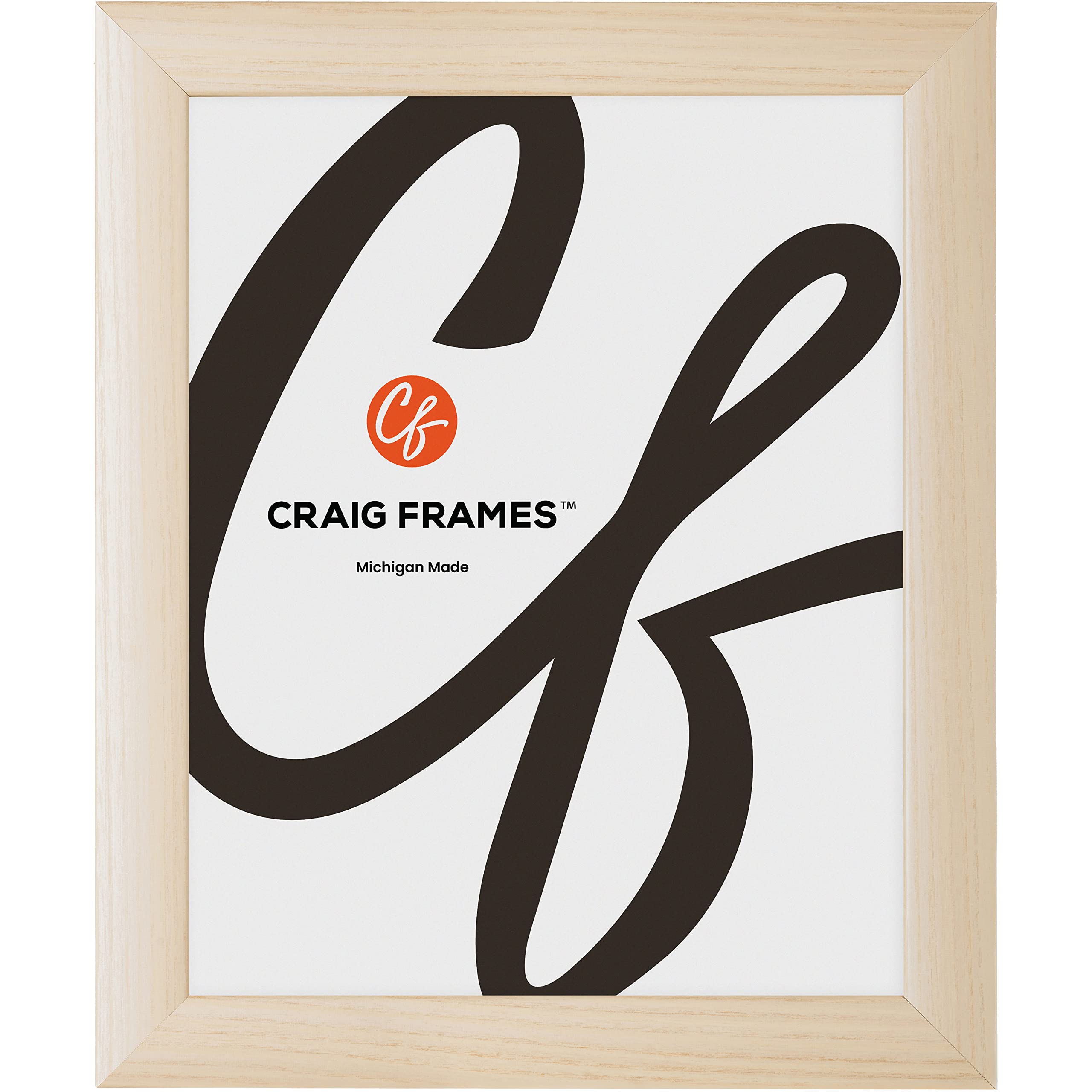 Craig Frames Contemporary, 16x24 Picture Frame, Natural