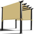 Alion Home Waterproof Pergola Covers - Pergola Replacement Canopy - Universal Replacement Canopy For Pergola (14' L X 9' W, Sand