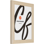 Craig Frames Contemporary, 24X34 Picture Frame, Natural
