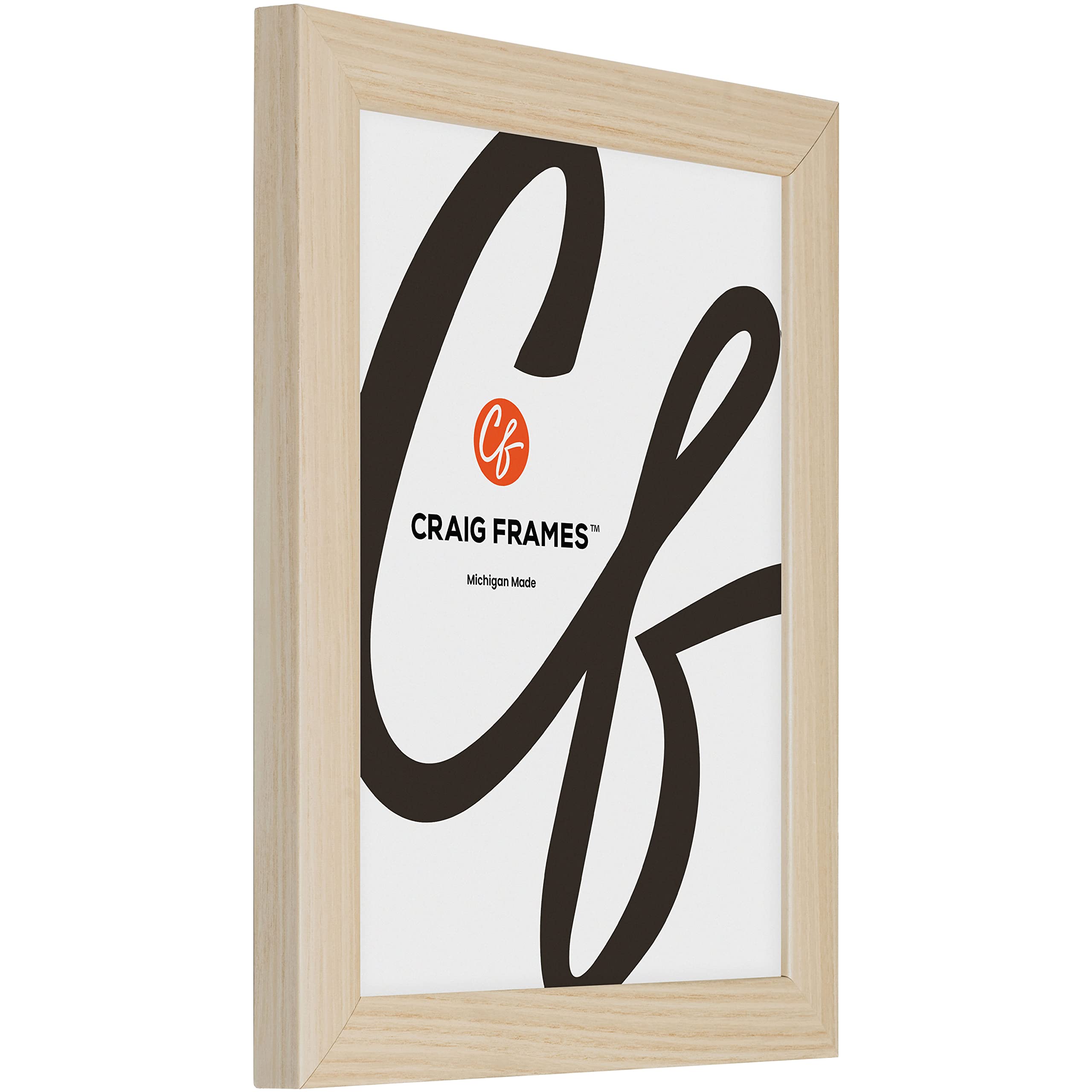 Craig Frames Contemporary, 13X18 Picture Frame, Natural