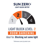 Sun Zero Barrow 2-Pack Energy Saving Grommet Curtain Panel Pair, 54'' X 84, Plum Purple