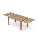 Anderson Teak Bahama Rectangular Table with Double Leaf Extension, 95-Inch
