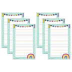 Teacher Created Resources Oh Happy Day Notepad, Pack Of 6