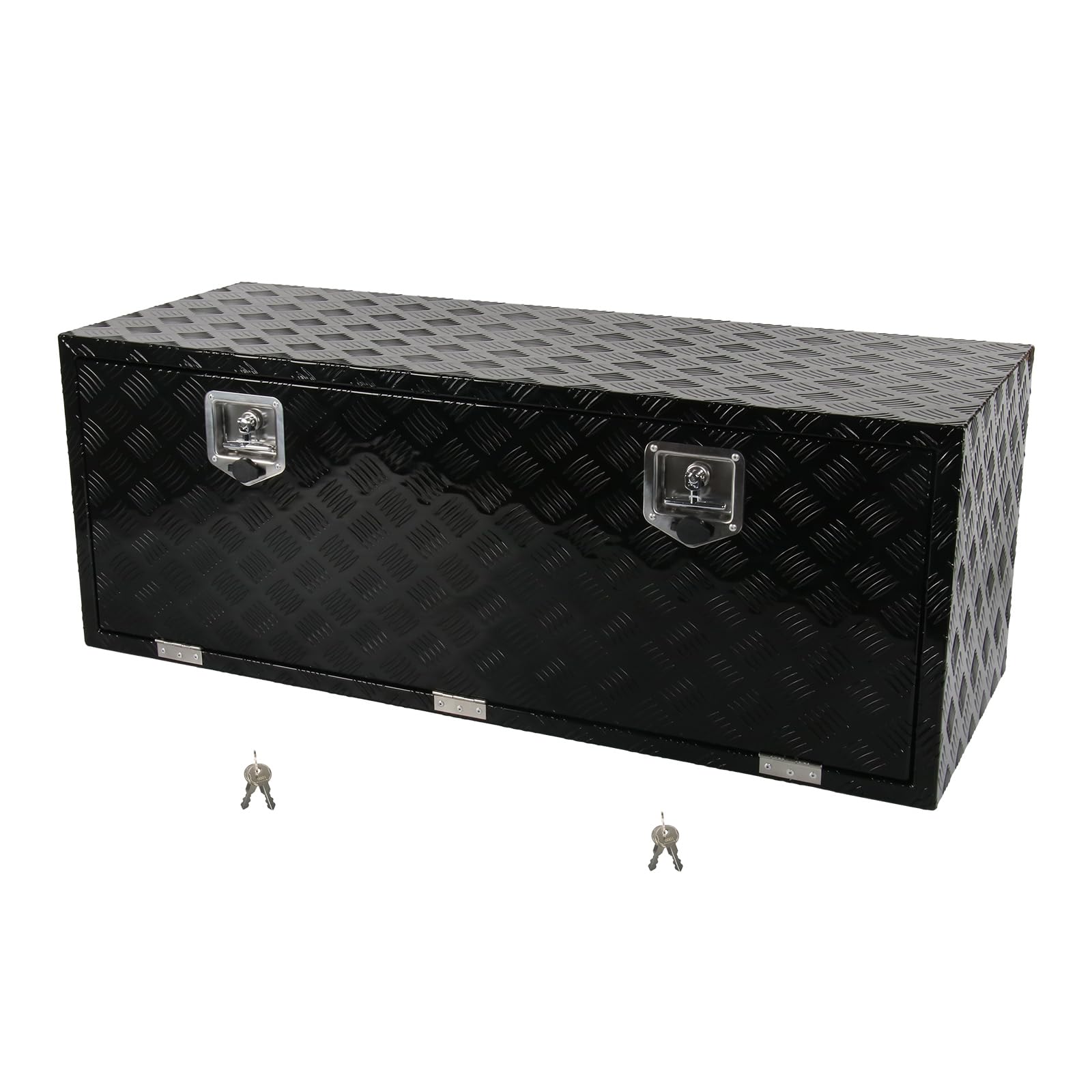 Fgjqefg 48 Inch Aluminum Heavy Duty Tool Box Truck Car Trailer Underbody Toolbox,Rv Storage Organizer,Underbed Truck Tools Organ