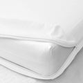 Zipper Fitted Sheet, Queen Size Zipper Fitted Sheet 16 Inch Deep Pocket, Hotel Quality Brushed Microfiber Bottom Sheet, Soft Wri