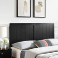 Modway Mod-6219-Blk Robbie King Wood Headboard, Black