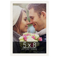 wallsthatspeak 5x8 white Picture Frame for Puzzles Posters Photos or Artwork