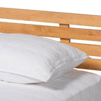 Baxton Studio Joaquin Platform Bed, Queen, Rustic Brown (235-13241-HiT)