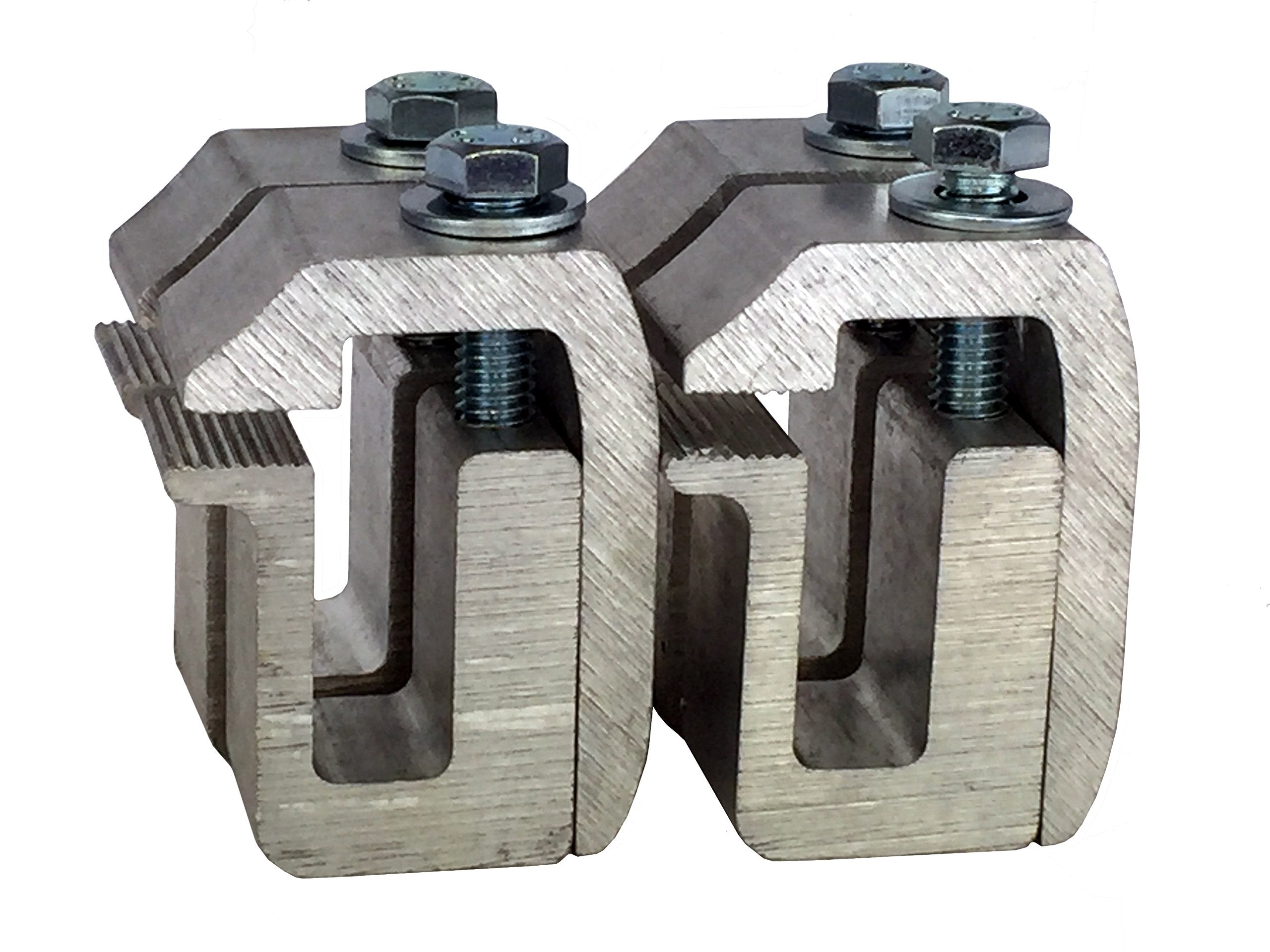 GCi STRONGER BY DESIGN G-30 Aluminum Truck Cap Clamp - Set of 4 - Metallic