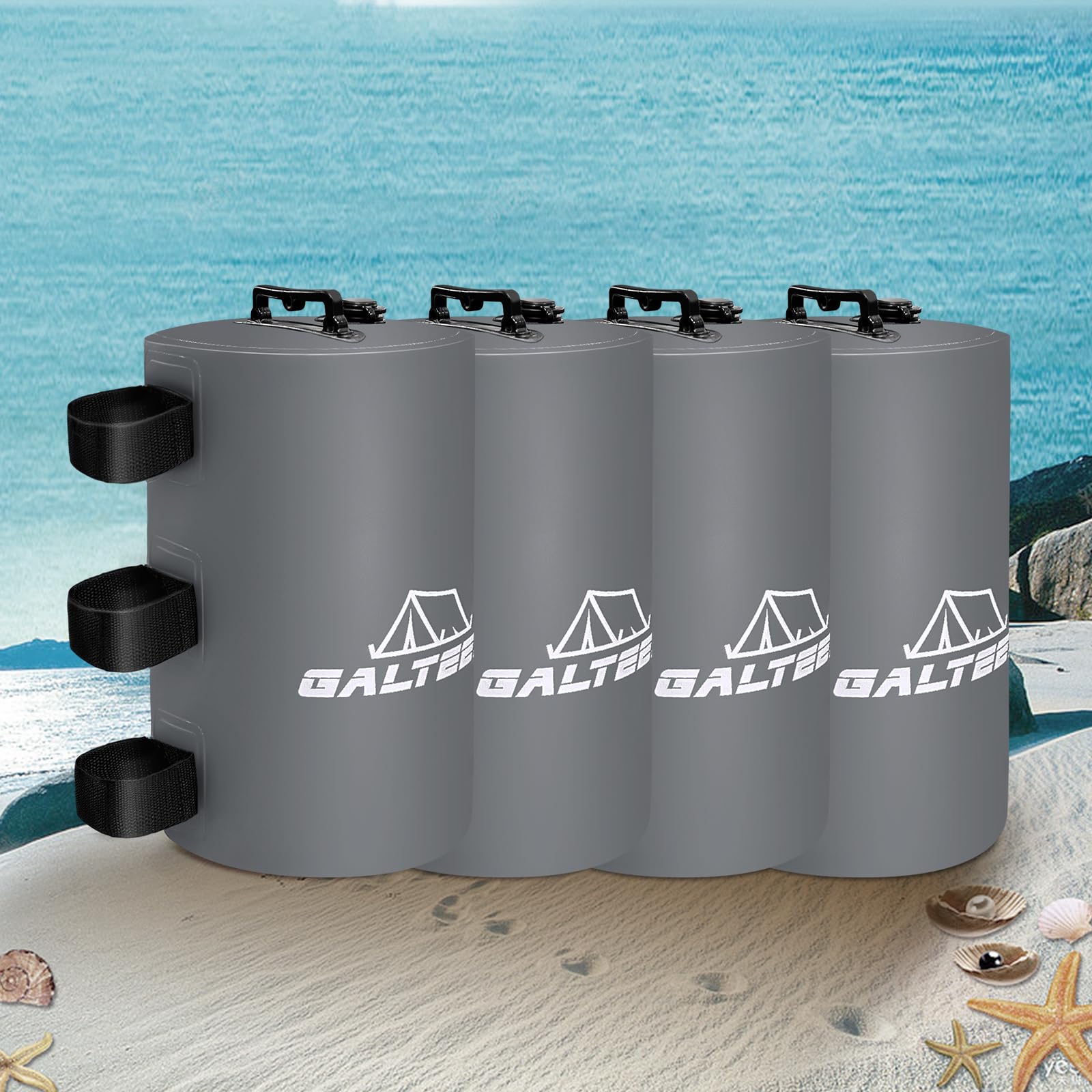 Galteed Canopy Water Weight Bag,88 Lbs Water Tent Weights Set Of 4 Leg Weights For Pop Up Canopy,Canopies,Tent,Gazebo,Gray