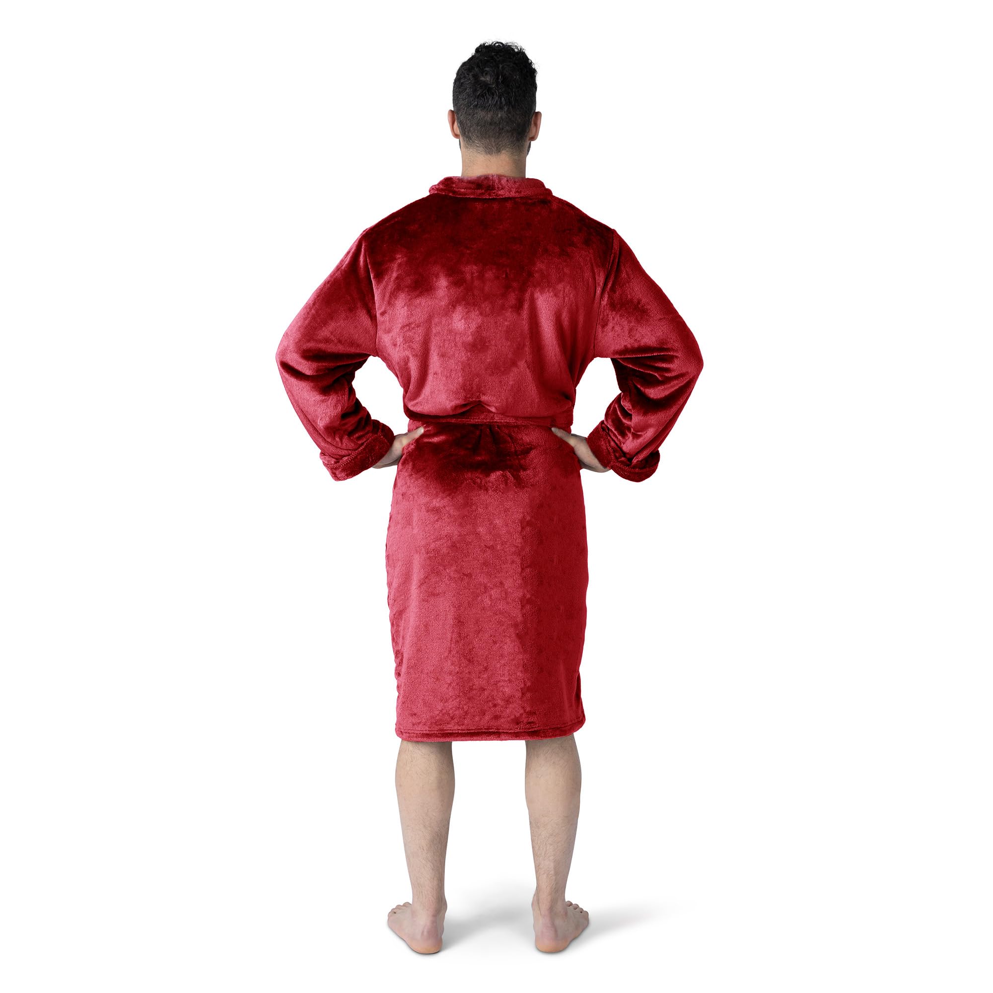 Northwest Nhl Chicago Blackhawks Unisex-Adult Silk Touch Bath Robe, Large/X-Large, Team Colors