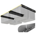 Handt Overhead Garage Storage Rack, Ceiling Racks, Bin Organization System, Heavy Duty Metal Rack For Container, Supports Most B