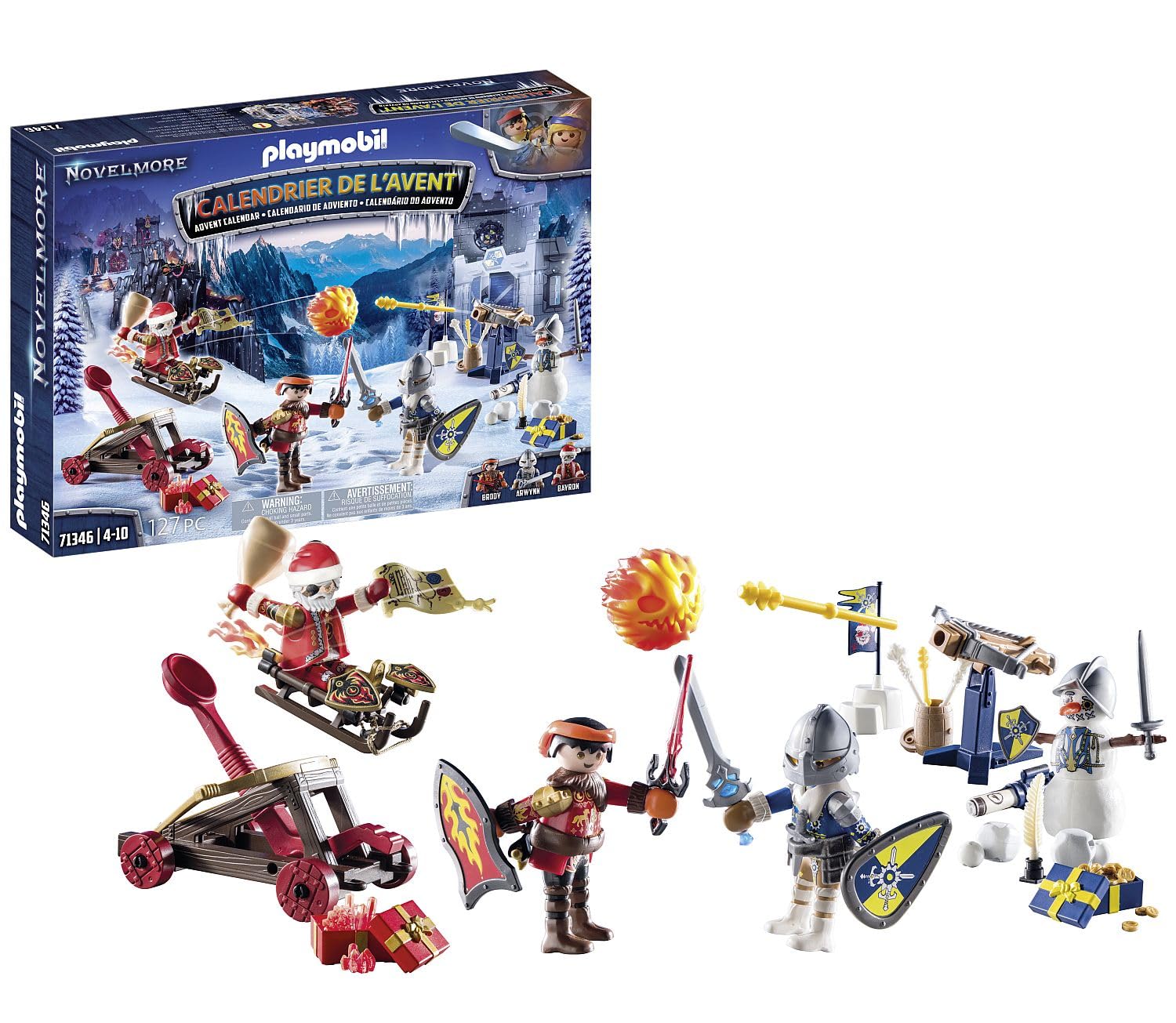Playmobil Advent Calendar Novelmore - Battle in The Snow
