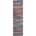 Sedona Sn8 Blue Transitional Rug Runner 2' 3" X 7 ' 6"