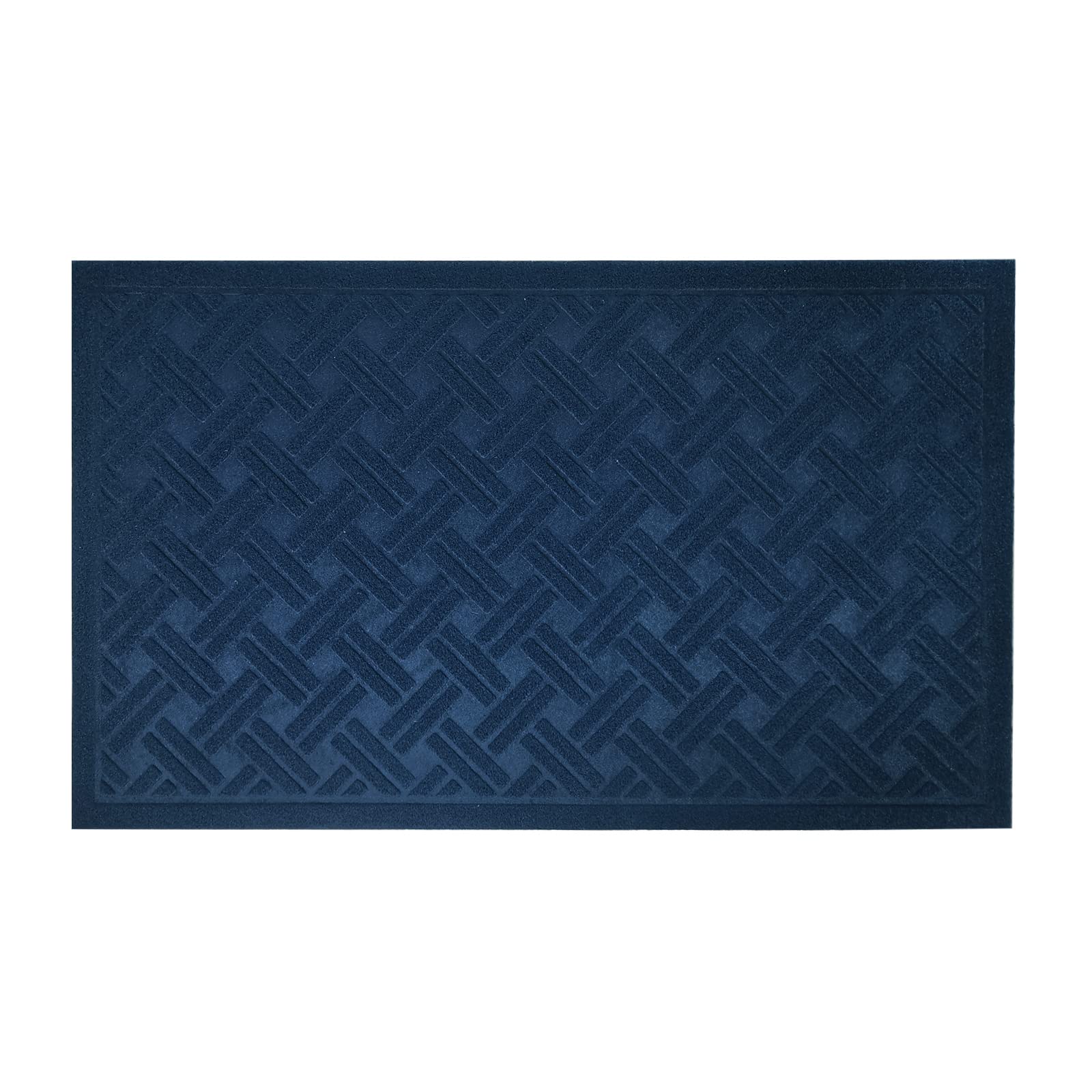 Outdoor Indoor Entrance Doormat, Rubber Backing Non Slip Door Mat Entrance Rugs Dirt Debris Mud Trapper Carpet For Patio Porch Garage High Traffic