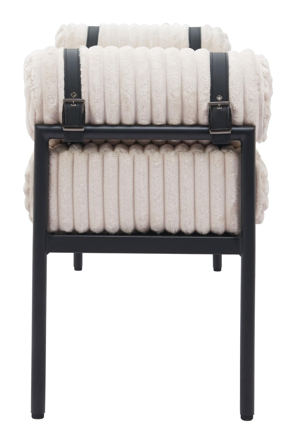 Zuo Barrow Bench Cream