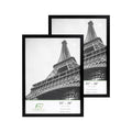 FrameWorks 20    x 28    2-Pack Black Back-Loading Wooden Poster Frame with Classic Edges