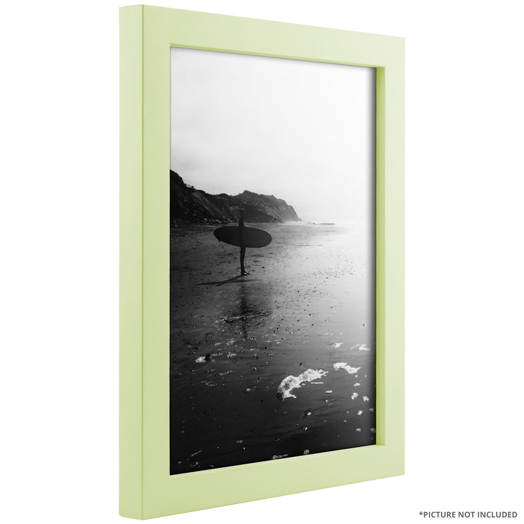 Craig Frames Confetti, Modern Light Green Picture Frame, 10 X 13 Inch