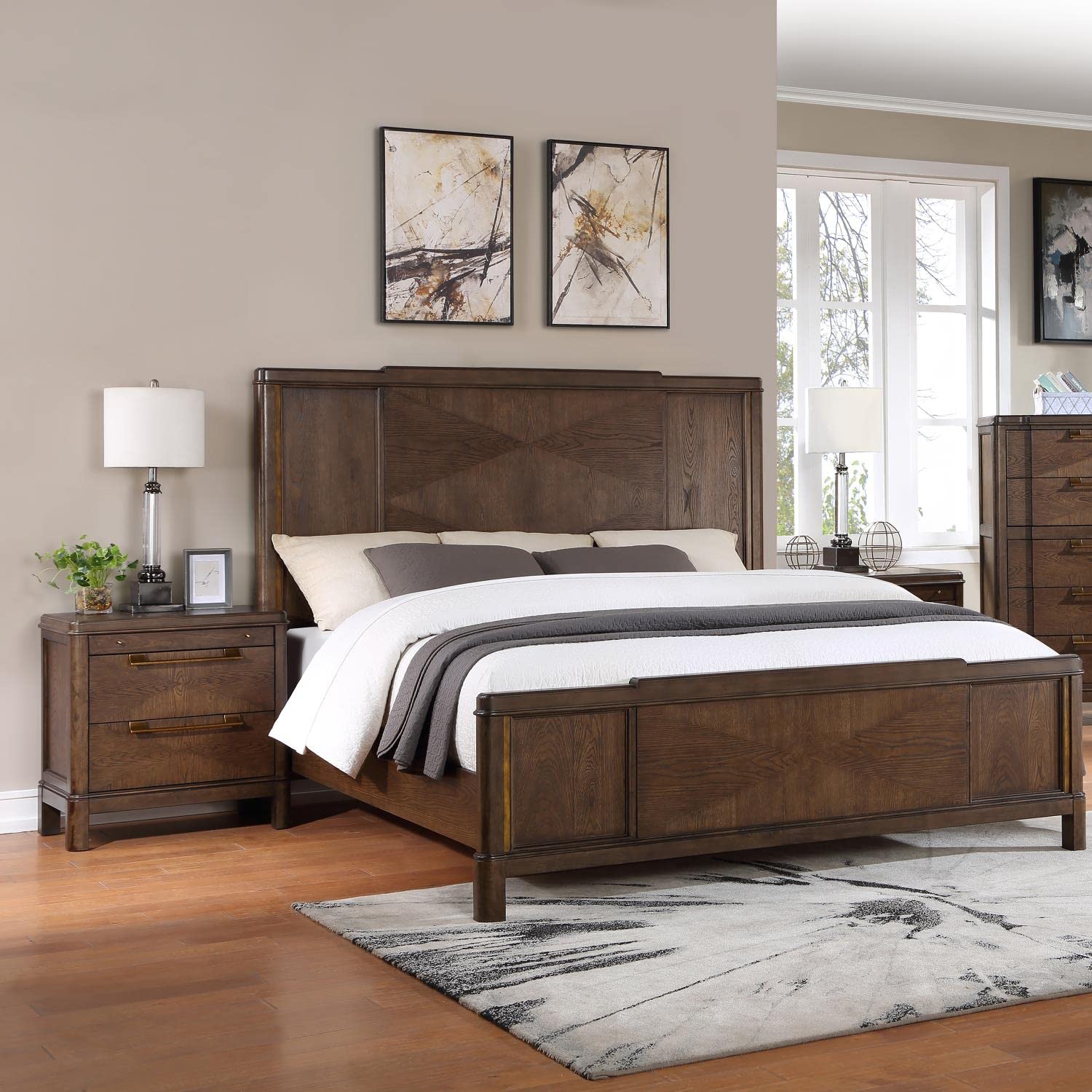 Steve Silver Furniture Milan Nightstand