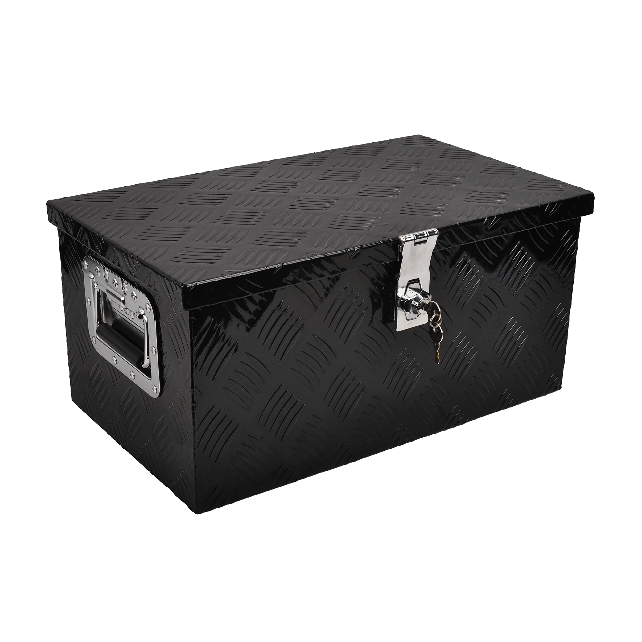 Fgjqefg 20 Inch Tool Box Flatbox Truck Car Outdoor Trailer Pickup Underbody Toolbox,Rv Storage Organizer,Underbed Tools Organize