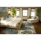 HomeRoots 66 X 66 Ivory Wool Rug