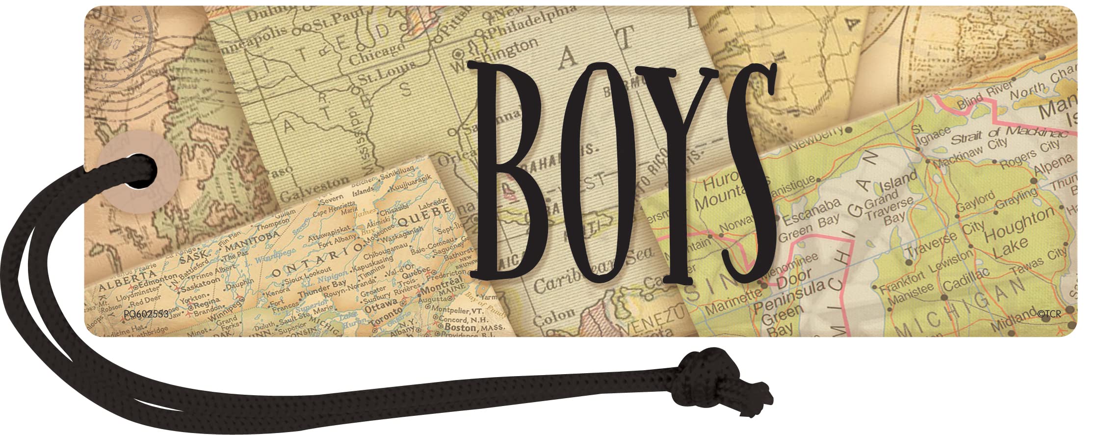 Travel The Map Magnetic Boys Pass, TCR77478