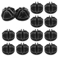 Kyuionty 50 Pcs Wire Cube Connectors, Plastic Grid Cube Organizer Connector For Modular Closet Storage Organizer And Wire Shelvi