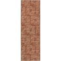 Delano Da1 Orange Transitional Rug Runner 2' 6" X 12'