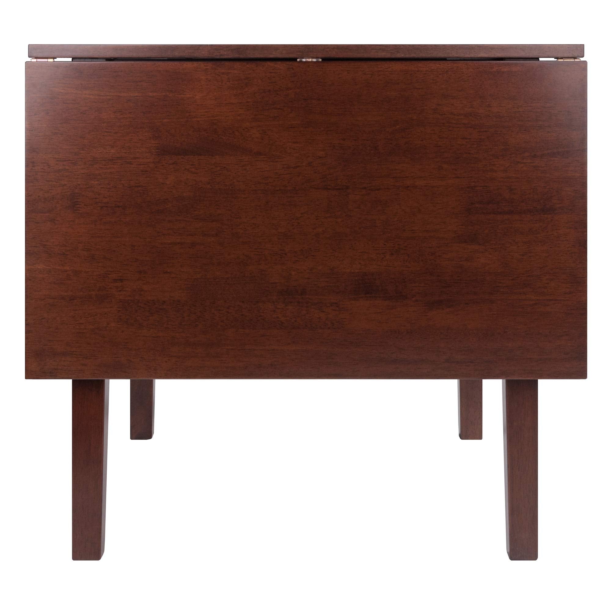 Winsome Wood Perrone Drop Leaf Dining Table, Walnut