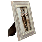 Lawrence 732257 5X7 Washed Gray Picture Frame