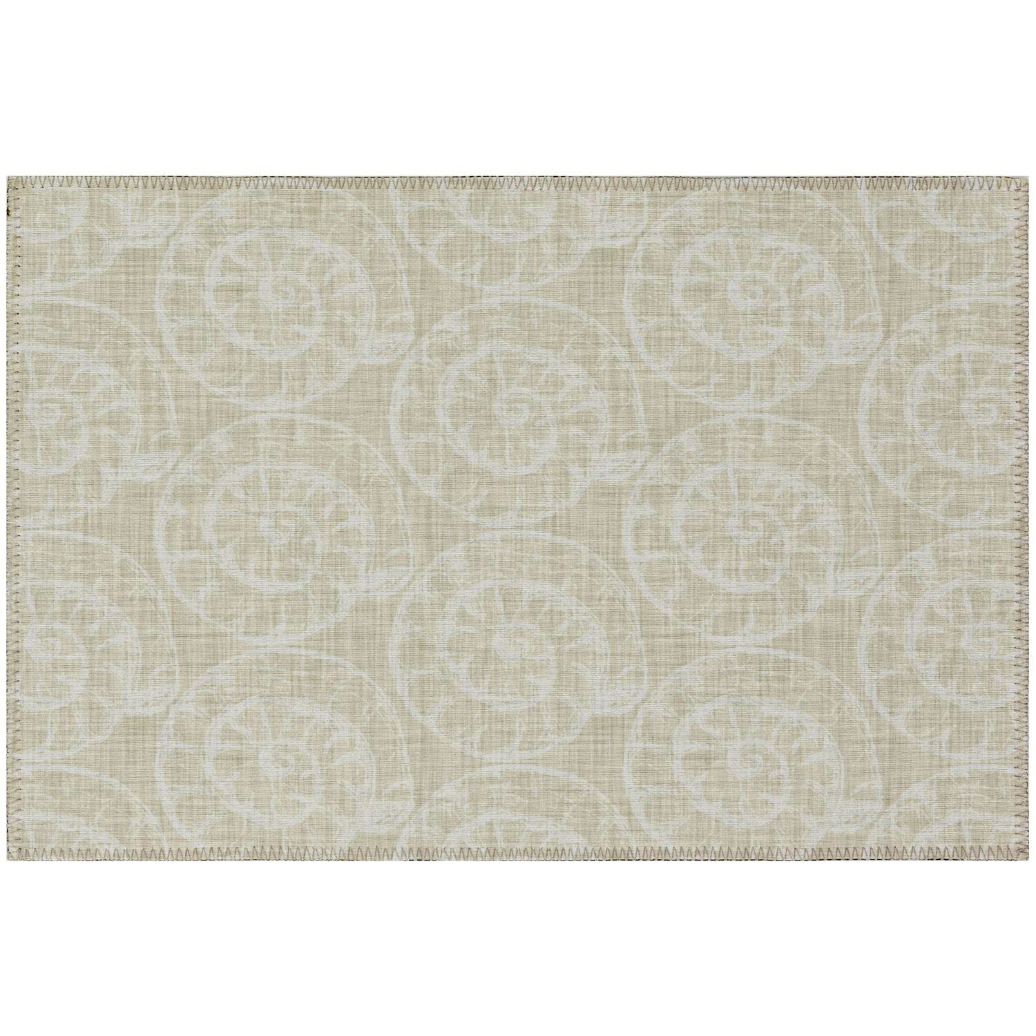 Seabreeze Sz11 Beige Coastal Rug Rectangle 9' X 12'