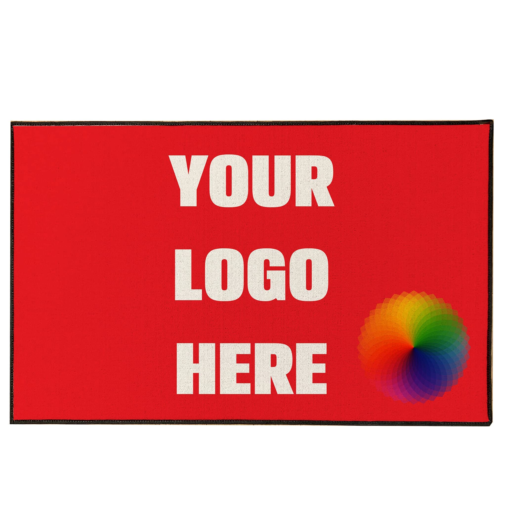 Victorystore Custom Doormat 24X36 Inches Any Color, Custom Logo Doormat Full Color Print 24 Inches X 36 Inches, Set Of 1