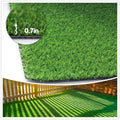 Artificial Grass Synthetic Lawn (0.7' Custom Sizes) -5Ftx7Ft Indoor/Outdoor Grass Carpet, Easy Installation Multi-Use Astroturf