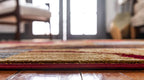 Unique Loom Barista Collection Area Rug - Kouillou (2' 2'' X 3' 1'' Rectangle, Multi/ Brown)