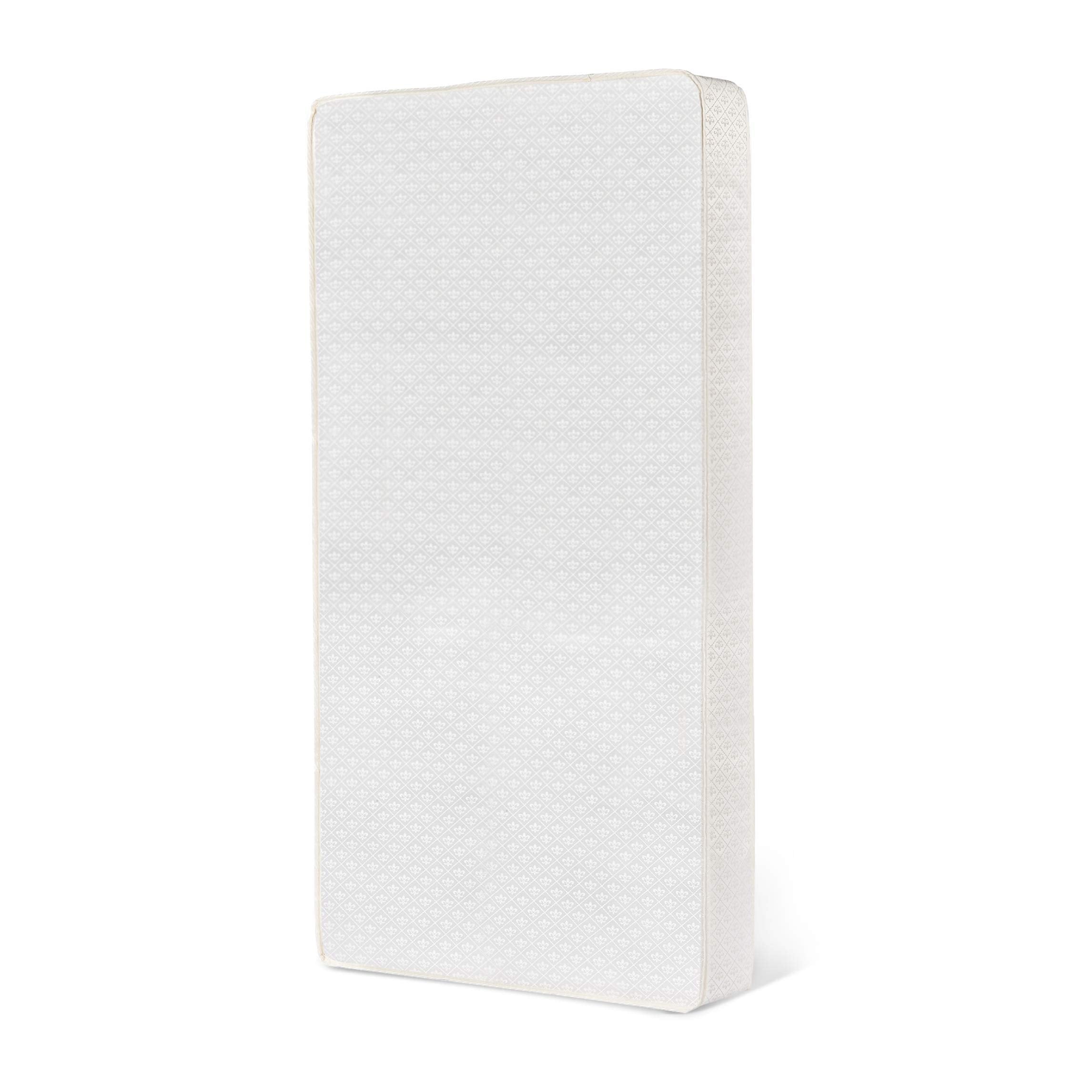 La Baby 3' Waterproof Mini/Portable Crib Mattress Pad With 100% Organic Cotton Layer, For Non-Full Size Cribs Only - Made In Us