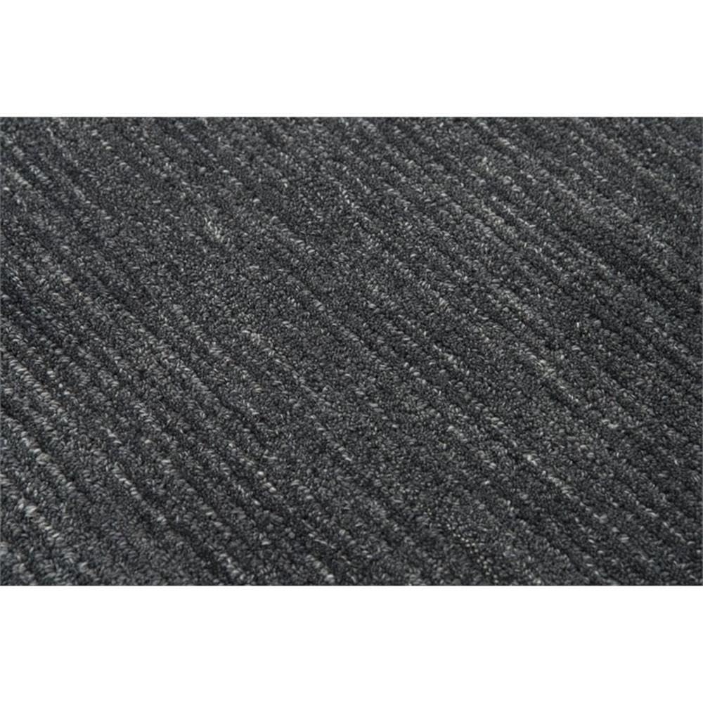 Rizzy Home Alora Decor Emerson 8' X 10' Solid Dk. Grey/Gray/Rust/Blue Hand-Tufted Area Rug