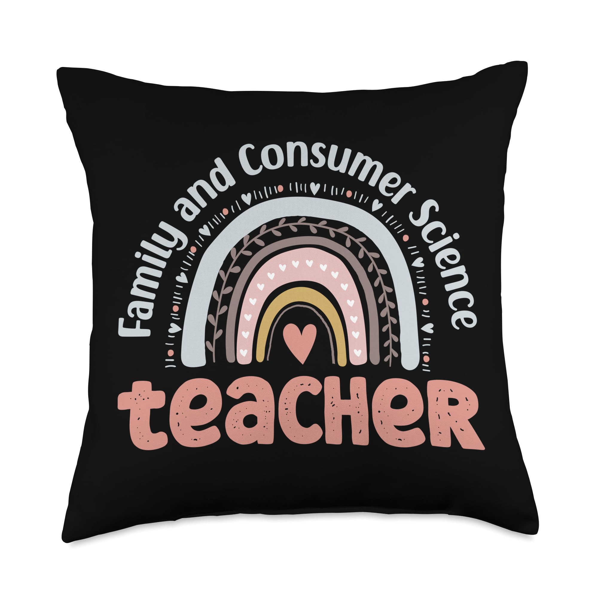 Family and Consumer Science Teacher Back To School Teach Throw Pillow