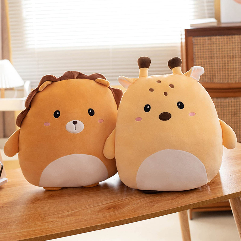 Grafingy Cute Deer Plush Pillow, 16 Inch Deer Stuffed Animal Toy Kawaii Deer Plushies Throw Pillow Toys Gifts For Room Decor Kid