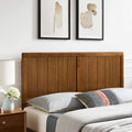 Modway Mod-6217-Wal Robbie Full Wood Headboard, Walnut