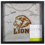 T-Shirt Display Frame by Studio D  cor - Display Case for Shirts, Jerseys, Memorabilia - Black, 1 Pack