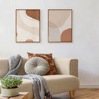 Folkor Floating Frame For 12X16 Inch Canvas Painting 0.6-0.8    Deep, 2 Pack Floater Frame For Canvas Prints, Art Frame For Wall