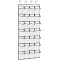 Vopton 28Large Pockets Over The Door Shoe Organizer, Hanging Shoe Organizer For Closet, Premium Clear Shoe Rack For Door, Shoes