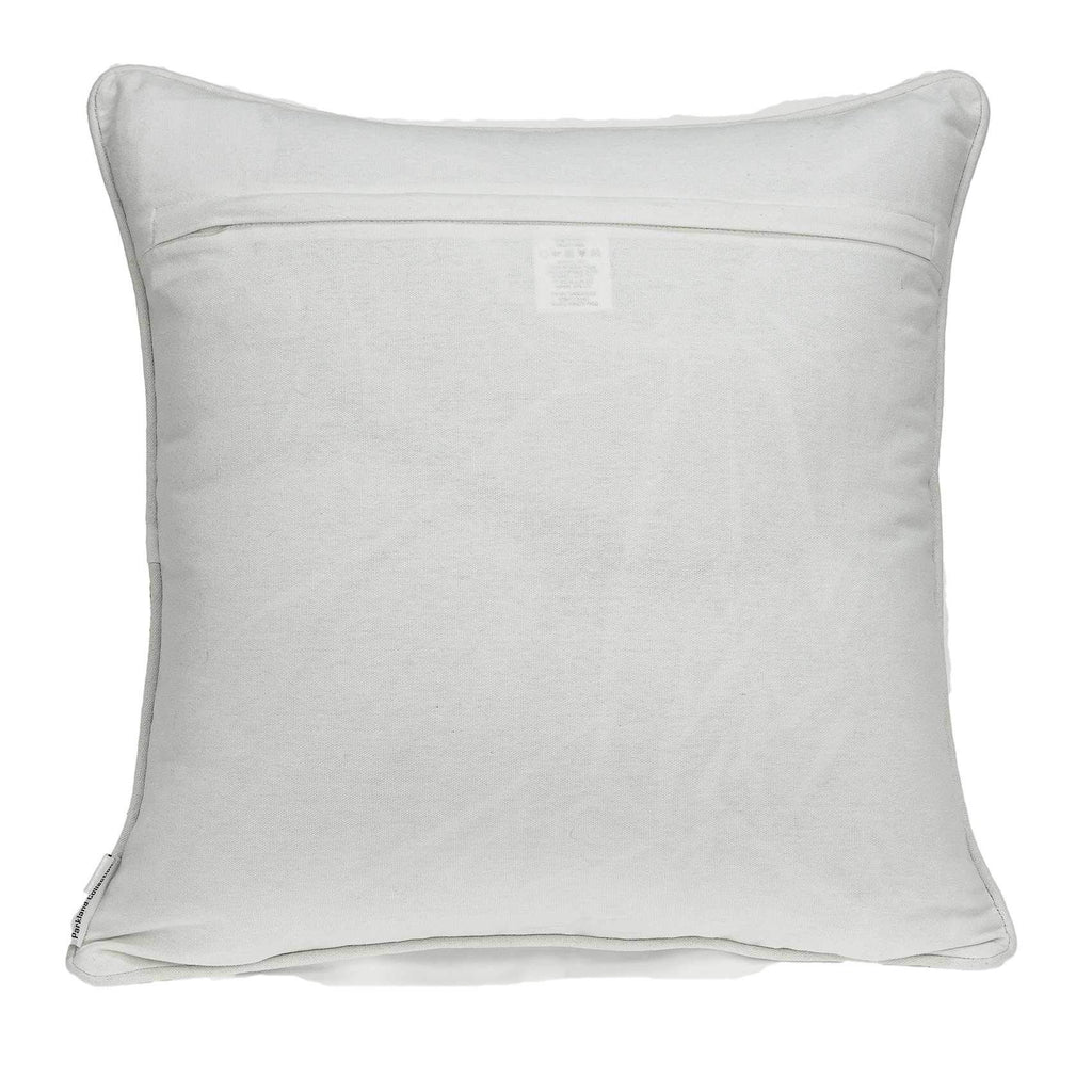 20' X 7' X 20' Cool Transitional Gray and White Pillow Cover with Poly Insert
