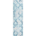 Sedona Sn15 Blue Transitional Rug Runner 2' 3" X 7 ' 6"